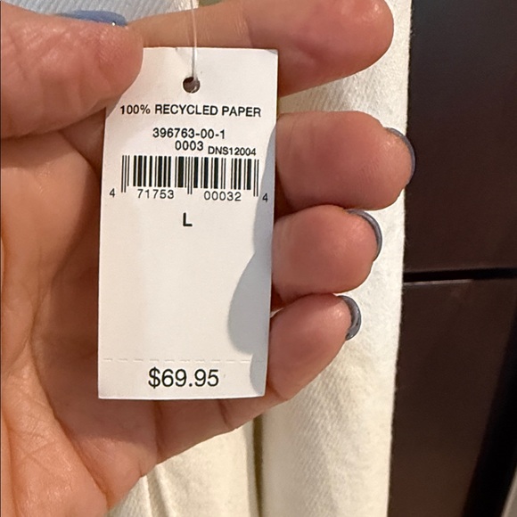 NWT GAP Off white Icon Women's Denim Jacket - Picture 3 of 12